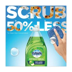 Dawn 38 oz. Bottle Ultra Antibacterial Dishwashing Liquid - Apple Blossom Scent (8/Carton)