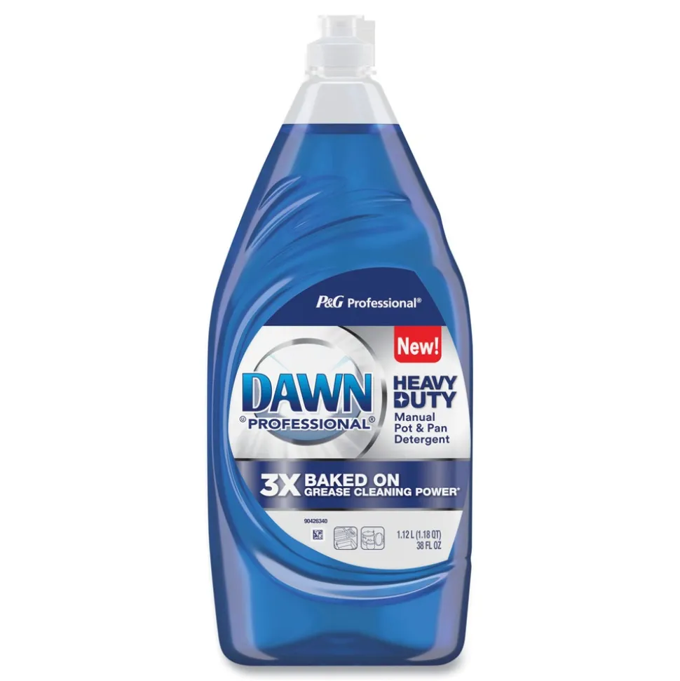 Dawn Professional 80730044 38 oz. Heavy-Duty Manual Pot/Pan Dish Detergent - Original Scent (8/Carton)