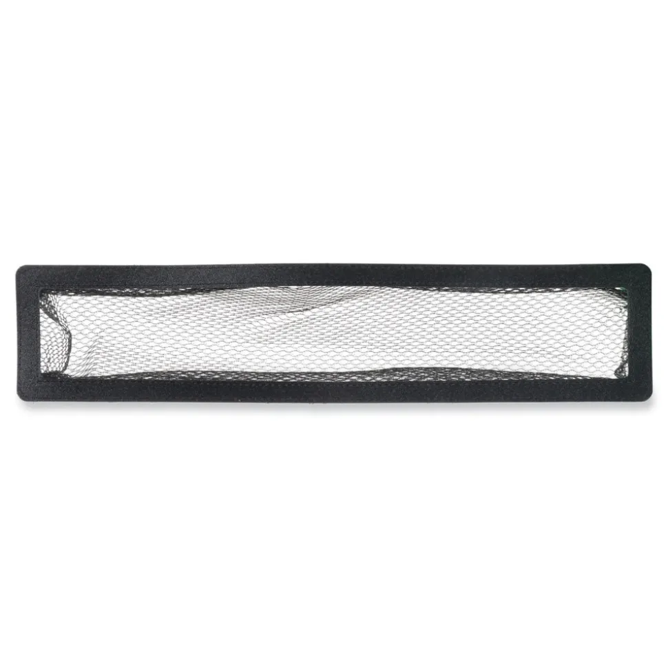 Deflecto 4 in. x 12 in. x 0.1 in. Register Nets - Black