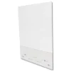 Deflecto PBCMPC3138FB 31.5 in. x 38 in. Polycarbonate Mounting Safety Barrier with Full Shield and Brace - Clear (2/Carton)