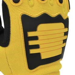 Dewalt (12/Box) Performance Mechanic Work Gloves - Medium, Yellow/Black