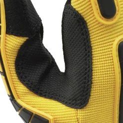 Dewalt (12/Box) Performance Mechanic Work Gloves - Medium, Yellow/Black