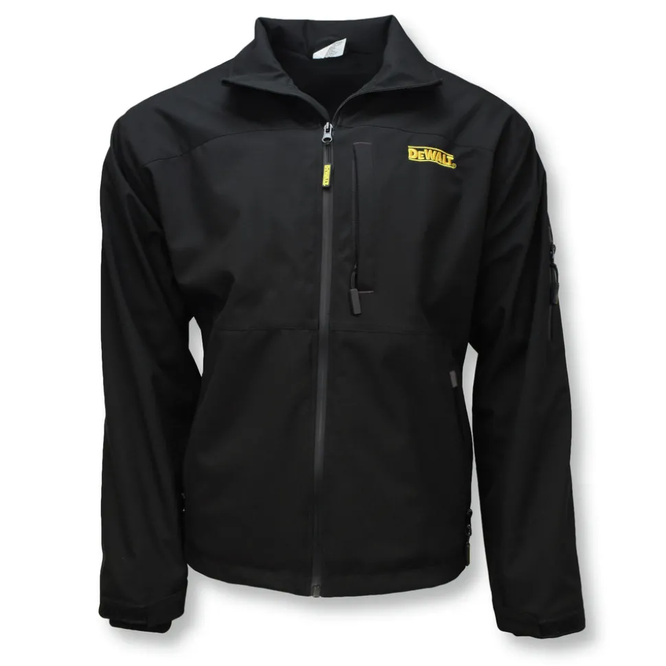 Dewalt Structured Soft Shell Heated Jacket Kit - XL, Black