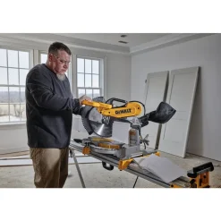 Dewalt 120V 15 Amp Electric Double-Bevel Compound 12 in. Corded Miter Saw - DWS716
