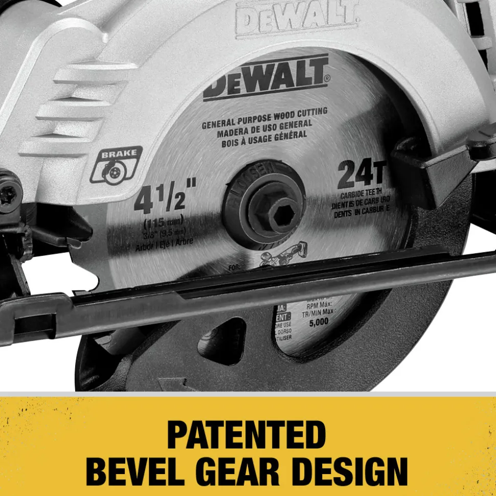 Dewalt 20V MAX ATOMIC Brushless Lithium-Ion 4-1/2 in. Cordless Circular Saw (Tool Only)