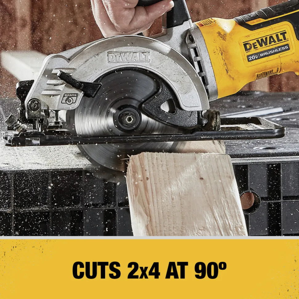 Dewalt 20V MAX ATOMIC Brushless Lithium-Ion 4-1/2 in. Cordless Circular Saw (Tool Only)