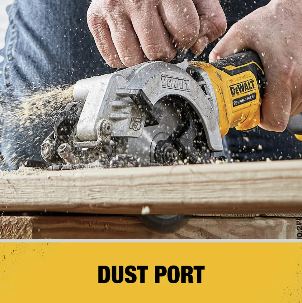 Dewalt 20V MAX ATOMIC Brushless Lithium-Ion 4-1/2 in. Cordless Circular Saw (Tool Only)