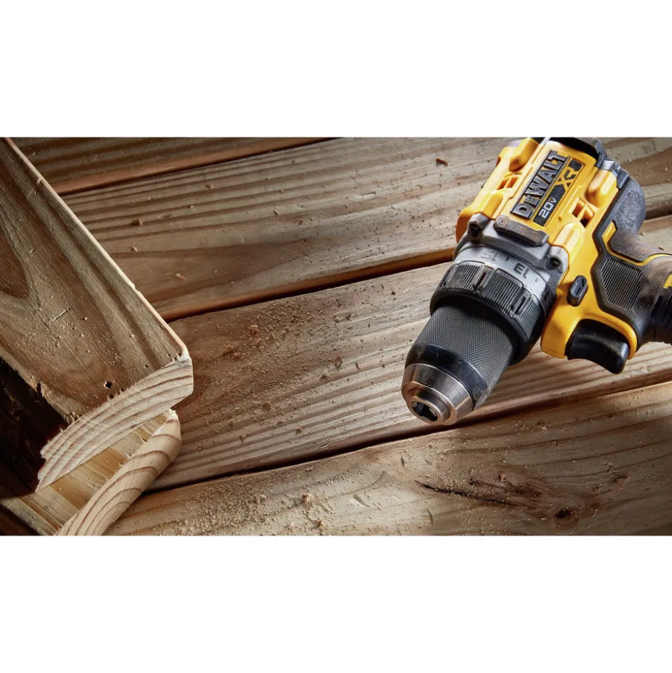 Dewalt 20V XR Brushless Lithium-Ion 1/2 in. Cordless Drill Driver Kit with 2 Batteries (2 Ah)