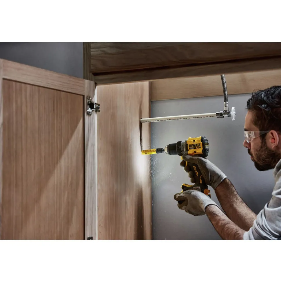 Dewalt 20V XR Brushless Lithium-Ion 1/2 in. Cordless Drill Driver Kit with 2 Batteries (2 Ah)