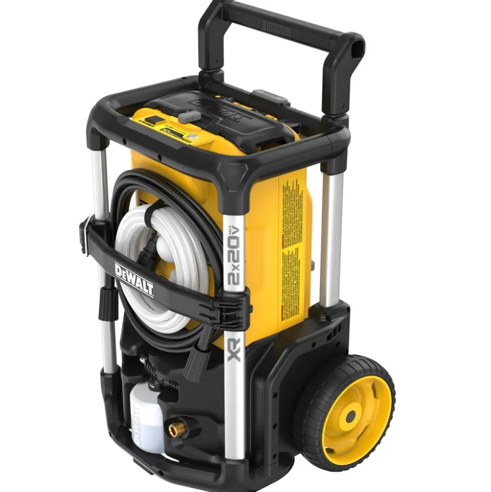 Dewalt 2X20V MAX 1600 PSI Brushless Cordless Pressure Washer Kit with FLEXVOLT (12 Ah)