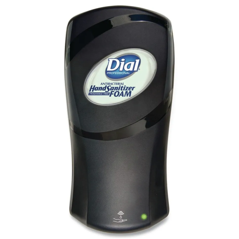Dial Professional 1 Liter Bottle Antibacterial Foaming Hand Sanitizer Refill for FIT Touch Free Dispenser - Fragrance-Free