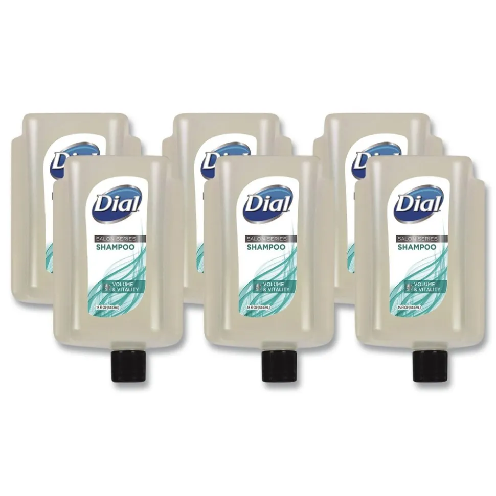 Dial Professional 15 oz. Salon Series Shampoo for Versa Dispenser - Floral Scent (6/Carton)