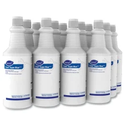 Diversey Care Crew Super Blue Citrus Scent 32 oz. Squeeze Bottle Mild Acid Bowl Cleaner (12/Carton)