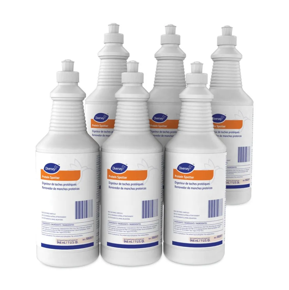 Diversey Care 32 oz. Bottle Protein Spotter - Fresh Scent (6/Carton)
