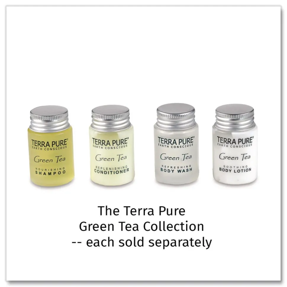 Diversified Hospitality Solutions Terra Pure 1 oz Body Wash - Green Tea Lemongrass (300/Carton)