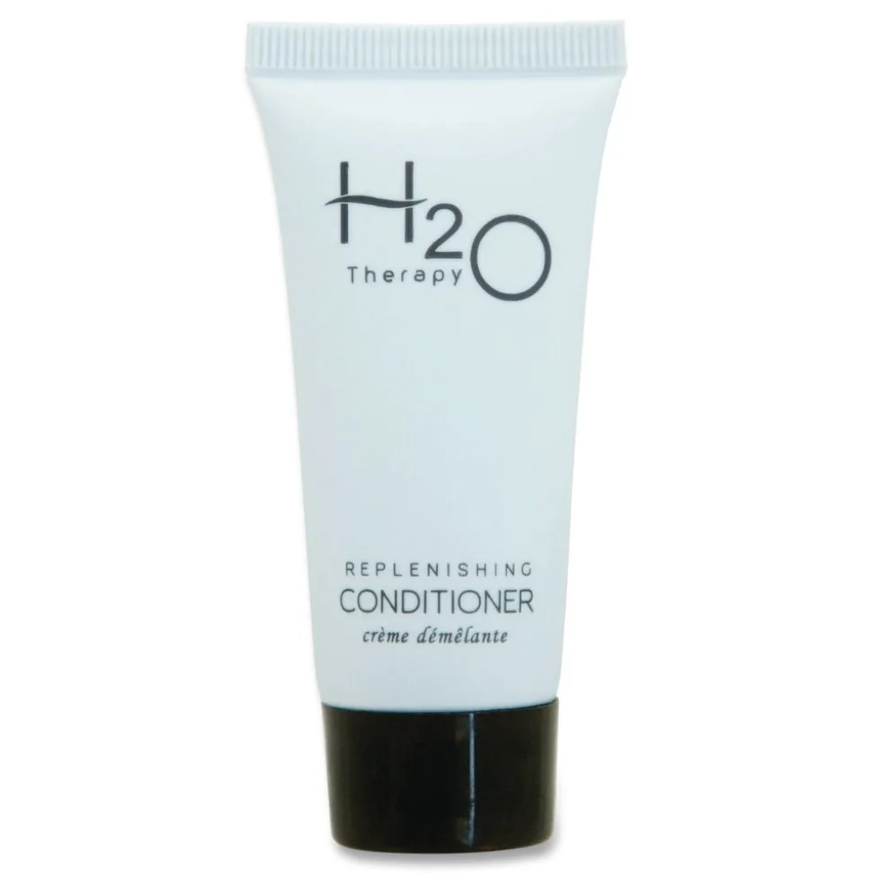 Diversified Hospitality Solutions H2O Therapy 0.85 oz Single-Use Conditioner - White Tea and Lemongrass (300/Carton)