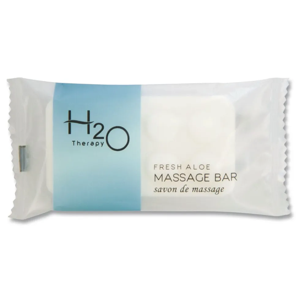 Diversified Hospitality Solutions H2O Therapy 1.1 oz Soaps - White Tea and Lemongrass (400/Carton)