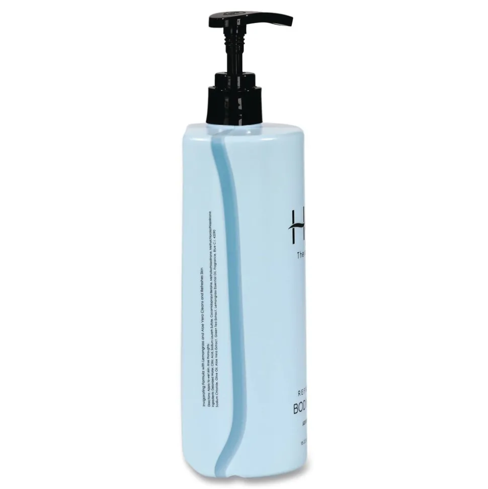 Diversified Hospitality Solutions H2O Therapy 16.23 oz Body Wash - White Tea and Lemongrass (12/Carton)