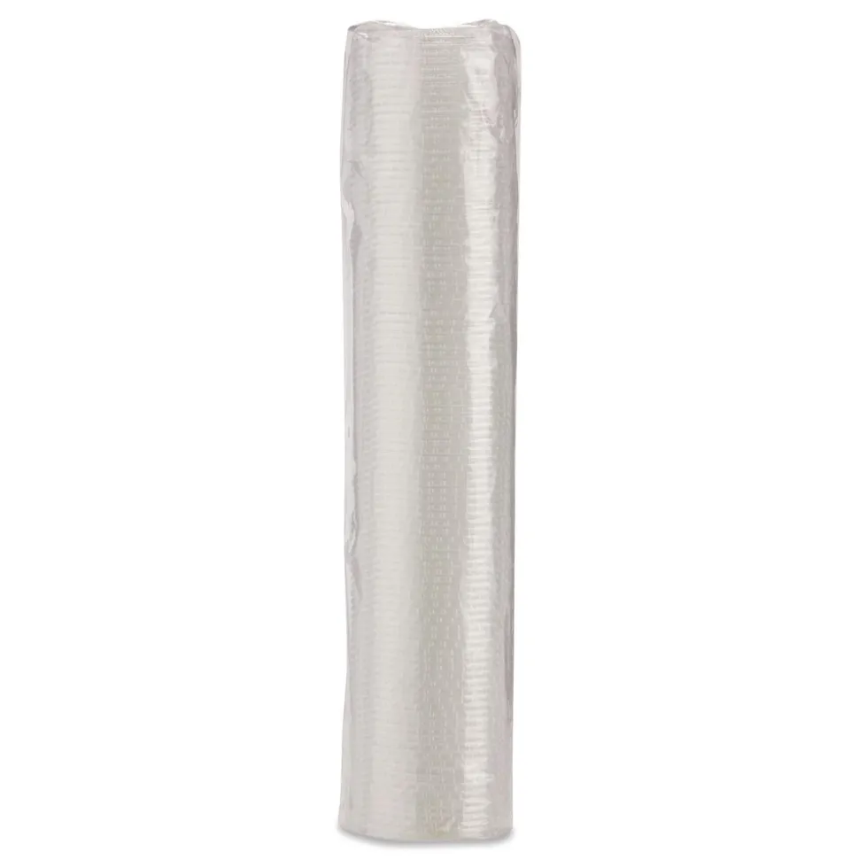 Dixie Plastic Portion Cup Lid Fits 1.5 oz to 2 oz Cups - Clear (2400/Carton)