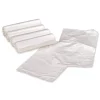 Earthsense Commercial 38 in. x 58 in. 1.5 mil 60 Gallon Linear Low Density Recycled Can Liners - Clear (100/Carton)