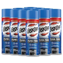 EASY-OFF 14.5 oz. Aerosol Spray Fume-Free Oven Cleaner - Lemon Scent (12/Carton)