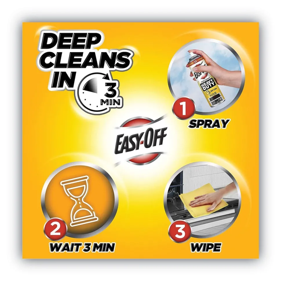 EASY-OFF 14.5 oz Heavy Duty Oven Cleaner - Fresh Scent