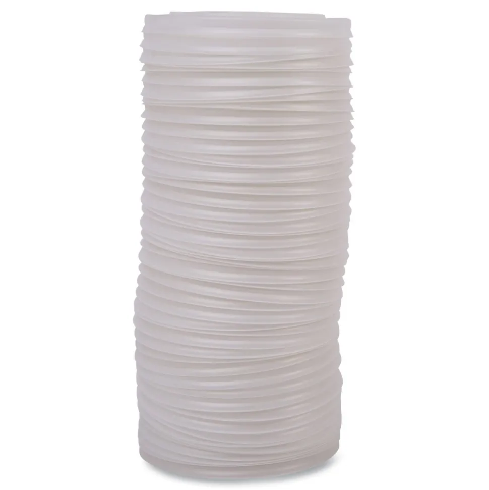 Eco-Products EP-ECOLID-SPL 12 oz./16 oz./32 oz. World Art PLA-Laminated Plastic Soup Container Lids - White (500/Carton)