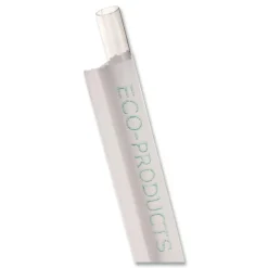 Eco-Products 9.5 in. Wrapped Plastic Straw - Clear (4800/Carton)