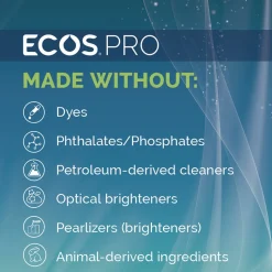 ECOS PRO 24 oz Toilet Bowl Cleaner Squeeze Bottle - Fresh Cedar Scent (6/Carton)
