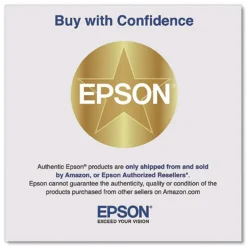 Epson 17 in. x 50 ft. 19 mil Cold Press Bright Fine Art Paper Roll - Textured Matte White (1-Roll)