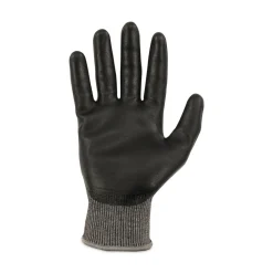 Ergodyne 10302 ProFlex 7072 ANSI A7 Nitrile-Coated CR Gloves, Gray, Small, 12 Pairs/Pack