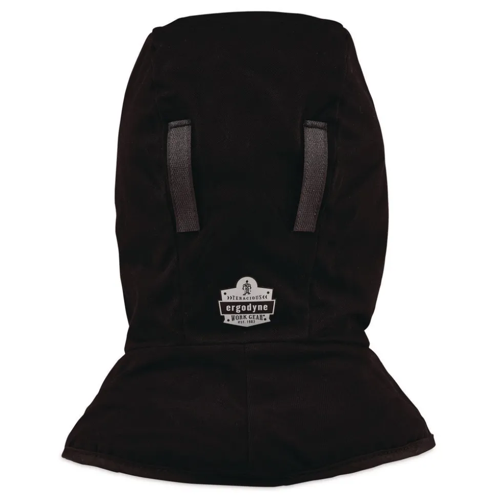 Ergodyne N-Ferno 6852 One Size Fits Most Cotton/Fleece 2-Layer Shoulder Winter Liner - Black