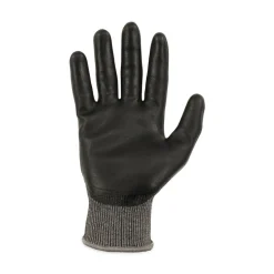 Ergodyne ProFlex 7072 ANSI A7 Nitrile-Coated CR Gloves, Gray, Medium, 12 Pairs/Pack