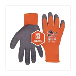 Ergodyne ProFlex 7401 Coated Lightweight Winter Gloves - 2X-Large Orange (1-Pair)