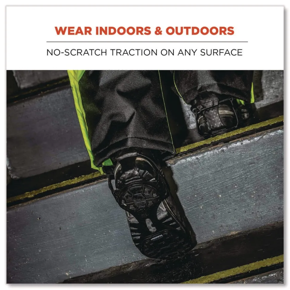 Ergodyne Trex 6325 Spikeless Traction Devices - X-Large Black (1-Pair)