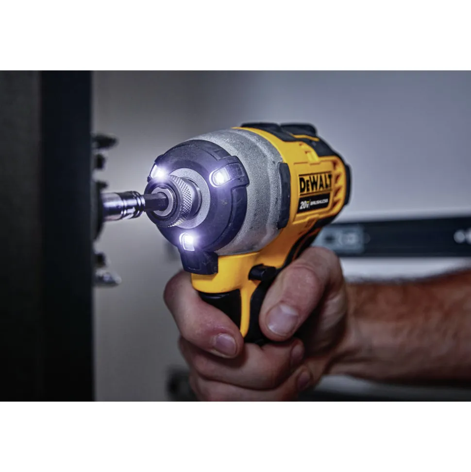 Factory Reconditioned Dewalt ATOMIC 20V MAX Brushless Lithium-Ion Compact 1/4 in. Cordless Impact Driver Kit (1.3 Ah)
