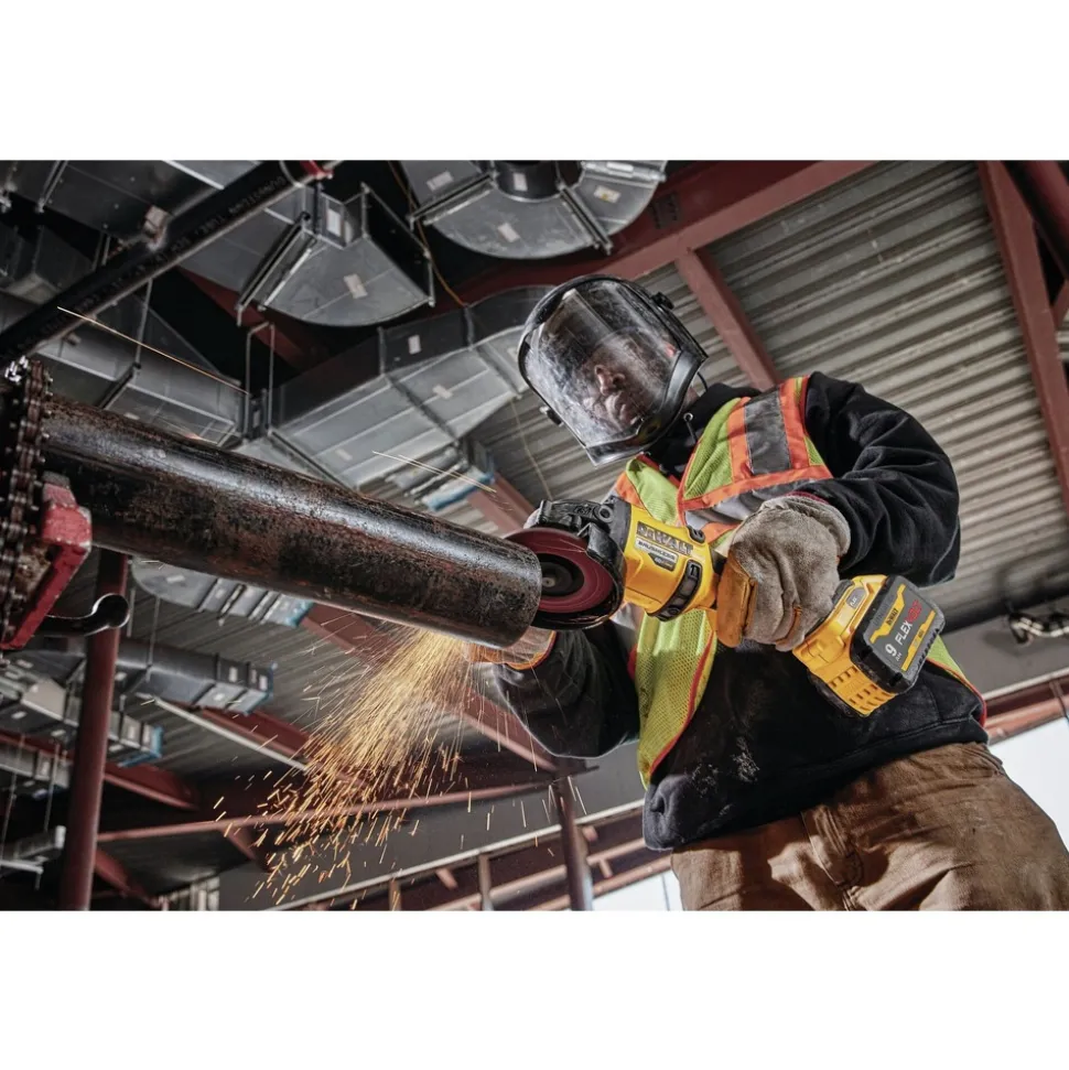 Factory Reconditioned Dewalt FLEXVOLT 60V MAX Brushless Lithium-Ion 4-1/2 in. to 6 in. Cordless Grinder with Kickback Brake (Tool Only)