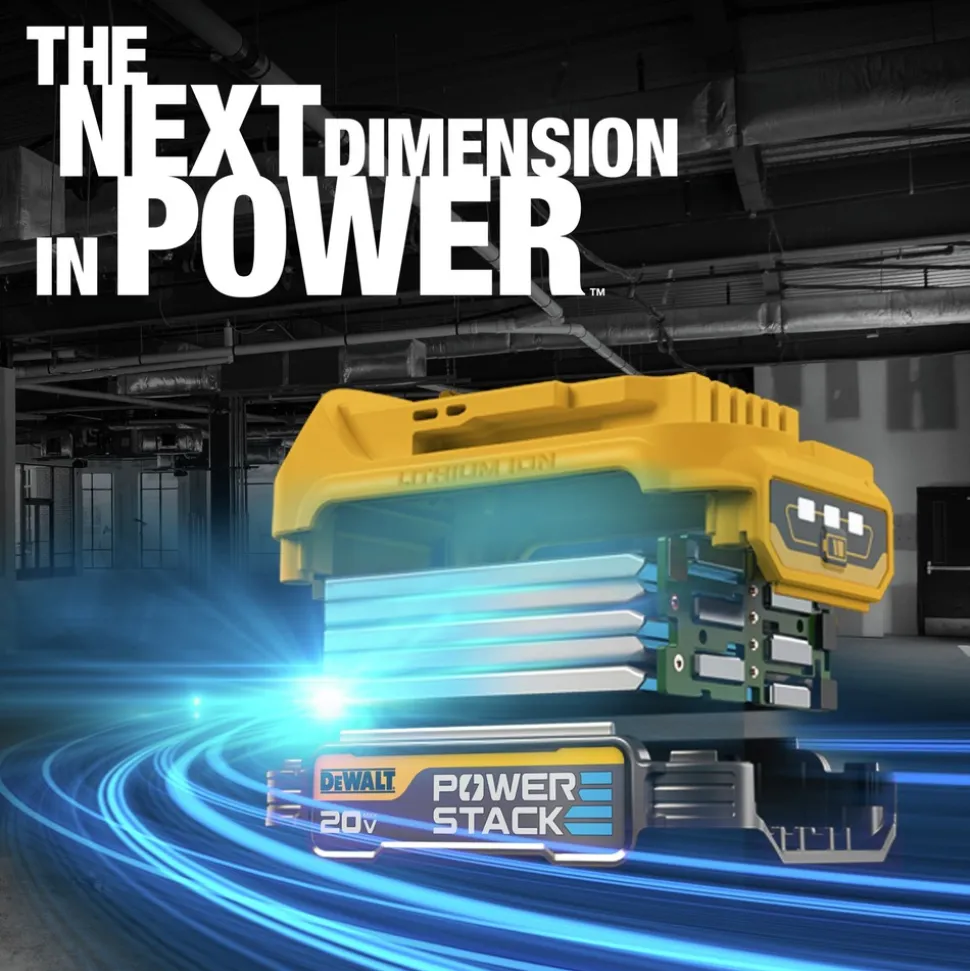 Factory Reconditioned Dewalt 20V MAX POWERSTACK 1.7 Ah Compact Lithium-Ion Battery