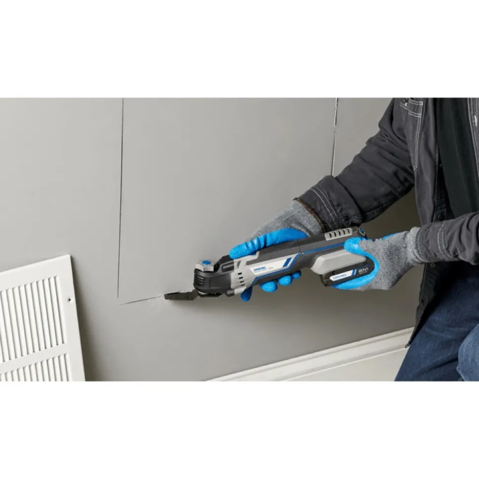 Factory Reconditioned Dremel 20V Multi-Max Lithium-Ion Cordless Oscillating Multi-Tool Kit (2 Ah)