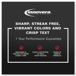 Factory Reconditioned Innovera IVRTN433BK 4500 Page-Yield Remanufactured High-Yield Toner Replacement for TN433BK - Black