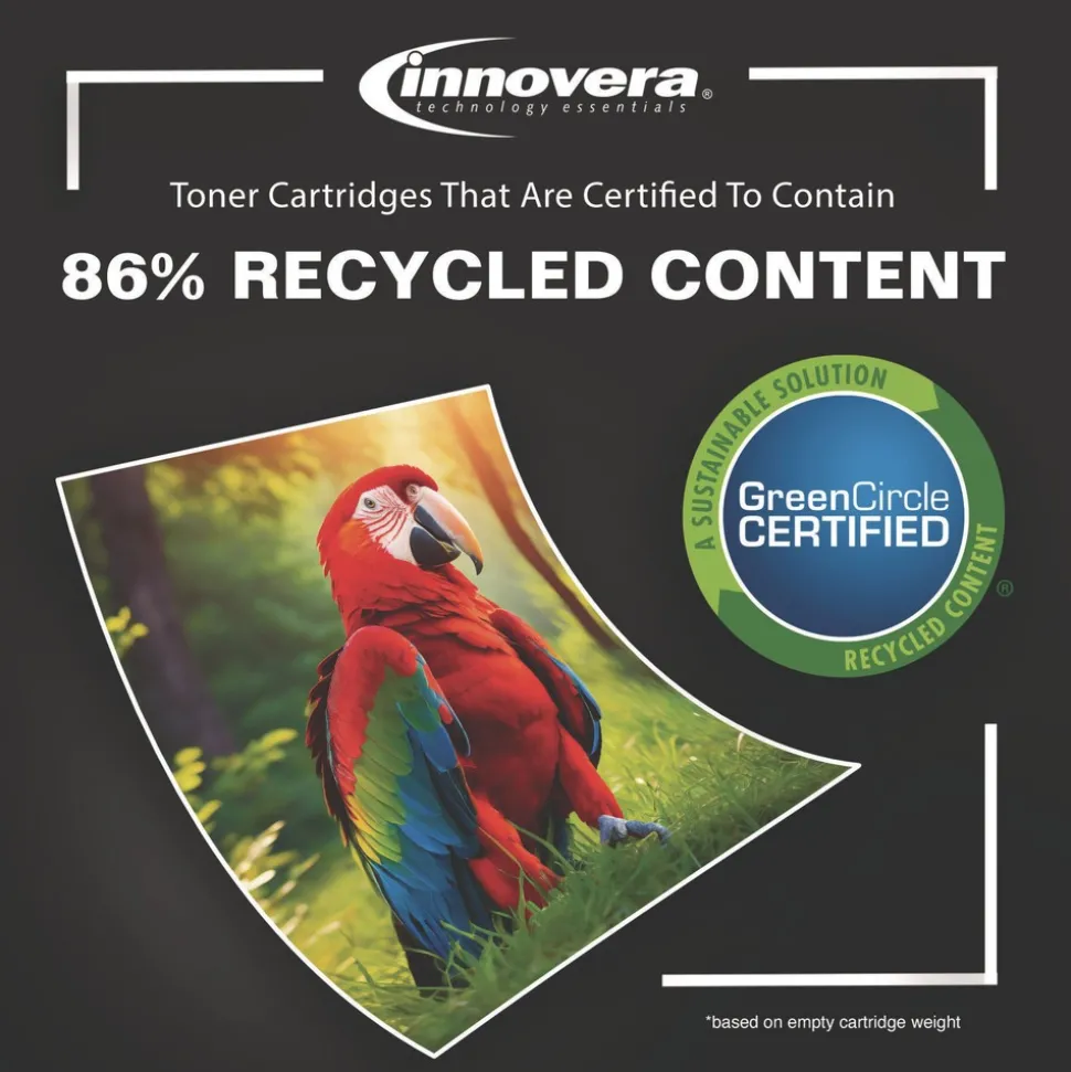 Factory Reconditioned Innovera IVRF402A 1400 Page-Yield Remanufactured Toner - Yellow