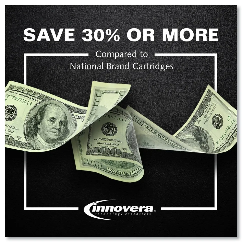 Factory Reconditioned Innovera Remanufactured 12,500 Page-Yield Replacement High-Yield Toner for 508X (CF360X) - Black