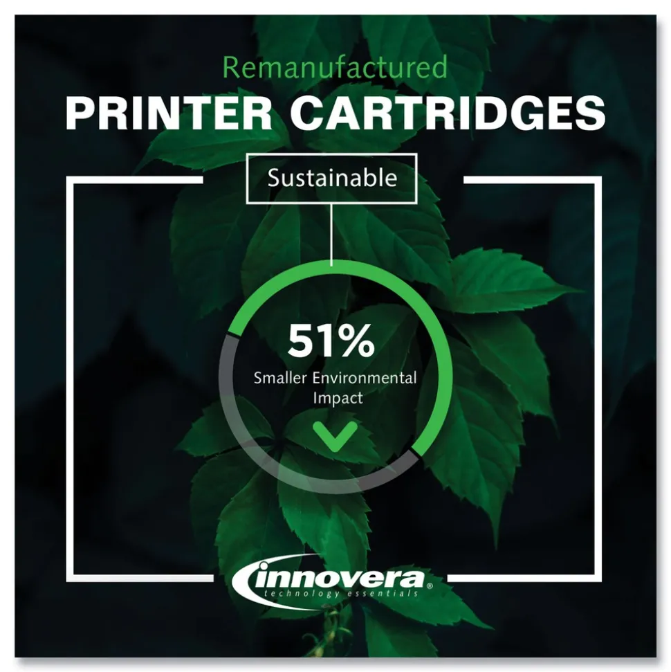 Factory Reconditioned Innovera 6500 Page-Yield Remanufactured Extra High-Yield Toner Replacement for TN436BK - Black