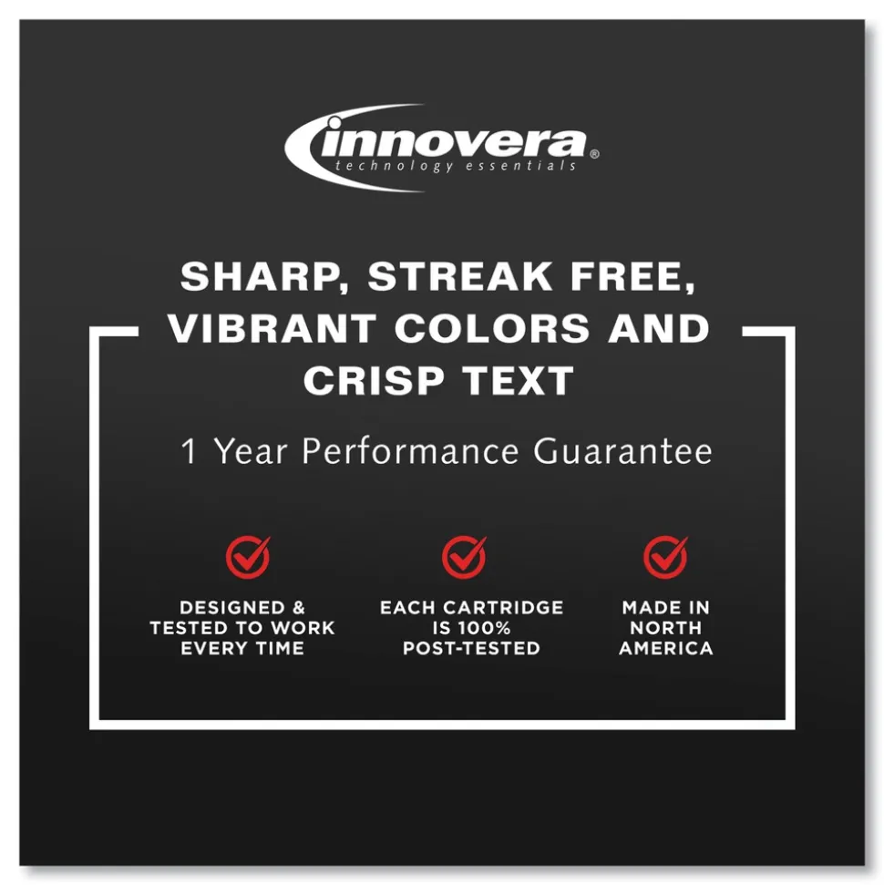 Factory Reconditioned Innovera 6500 Page-Yield Remanufactured Extra High-Yield Toner Replacement for TN436BK - Black