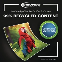 Factory Reconditioned Innovera 415 Page-Yield Remanufactured High-Yield Ink Replacement for 62XL (C2P07AN) - Tri-Color