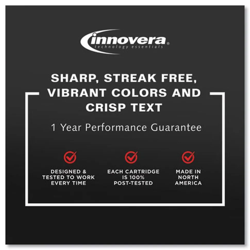 Factory Reconditioned Innovera Remanufactured 6,500 Page-Yield Replacement High-Yield Toner for 410X (CF410X) - Black