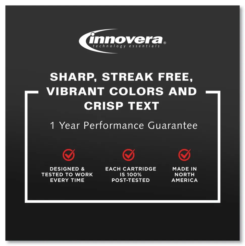 Factory Reconditioned Innovera IVRTN433Y 4000 Page-Yield Remanufactured High-Yield Toner Replacement for TN433Y - Yellow