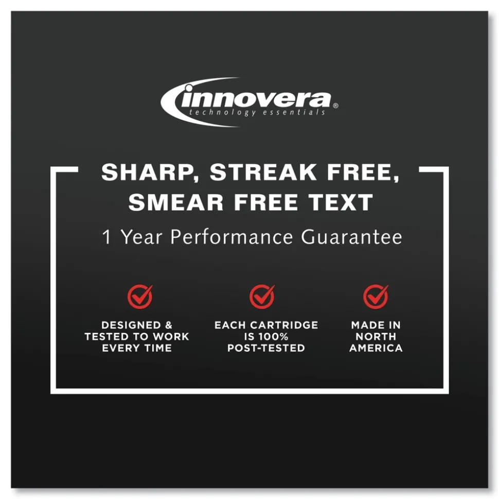 Factory Reconditioned Innovera 4500 Page-Yield Remanufactured Super High-Yield Toner Replacement for TN770 - Black