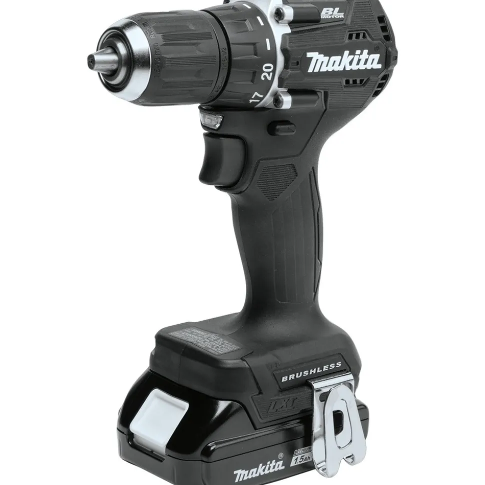 Factory Reconditioned Makita 18V LXT Brushless Lithium-Ion Cordless Sub-Compact Drill Driver and Impact Driver Combo Kit (1.5 Ah)