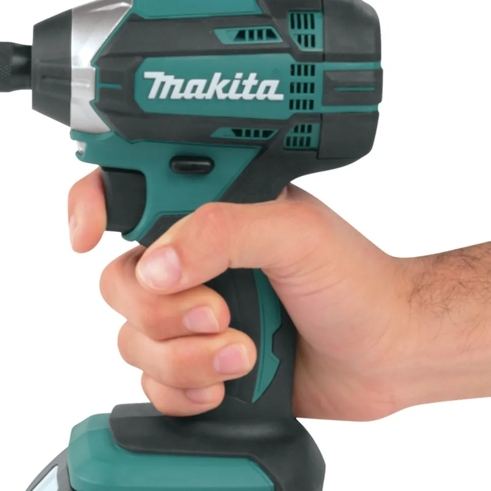 Factory Reconditioned Makita 18V LXT Lithium-Ion Cordless 5-Tool Combo Kit with 2 Batteries (4 Ah)